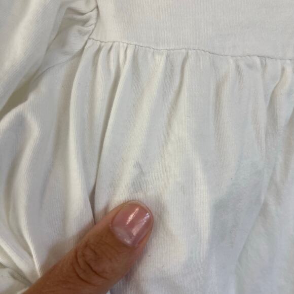 Crewcuts Everyday Embroidered Flutter Sleeve Top 8 - Picture 5 of 5